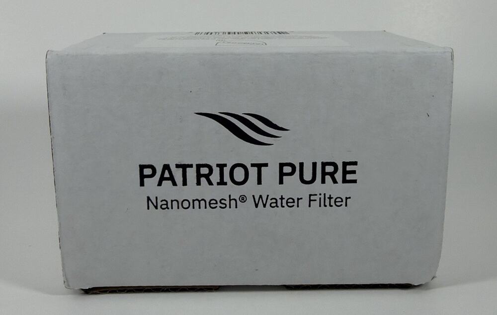 Patriot Pure Nanomesh Replacement Water Filter Purification - New
